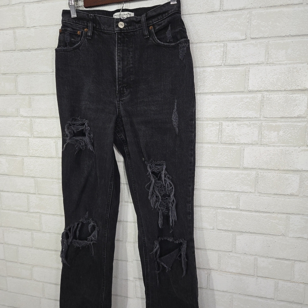 Abercrombie & Fitch The 90's straight ultra high rise jeans - Picture 6 of 14